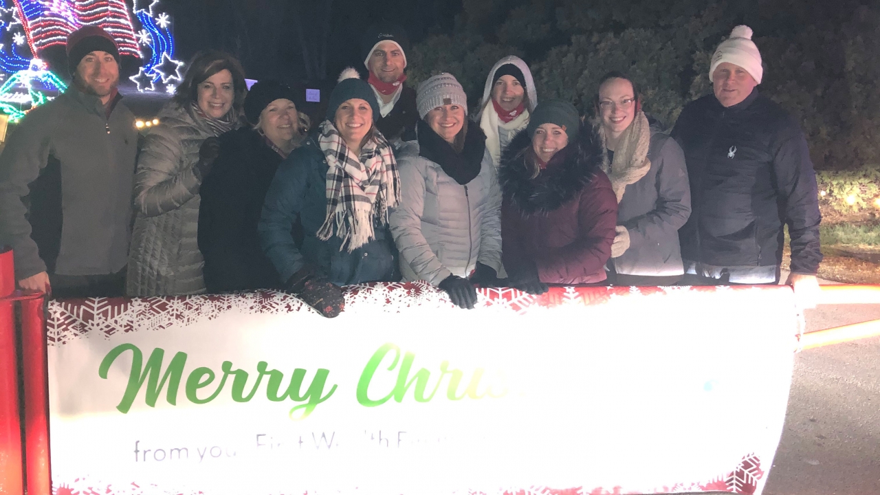 Group photo from the 2020 Christmas Party